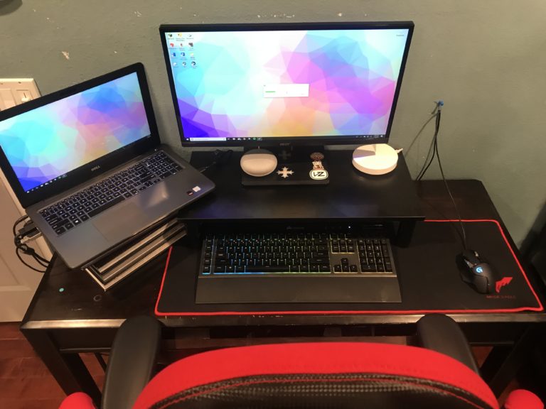 Laptop Gaming Setup - WorkSpace