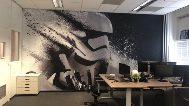 Our Star Wars themed office - WorkSpace
